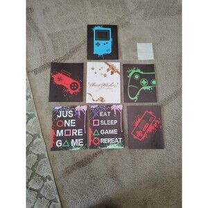 Canvas Poster Print Just One More Game Eat Sleep Game And Repeat A Lot Of 6